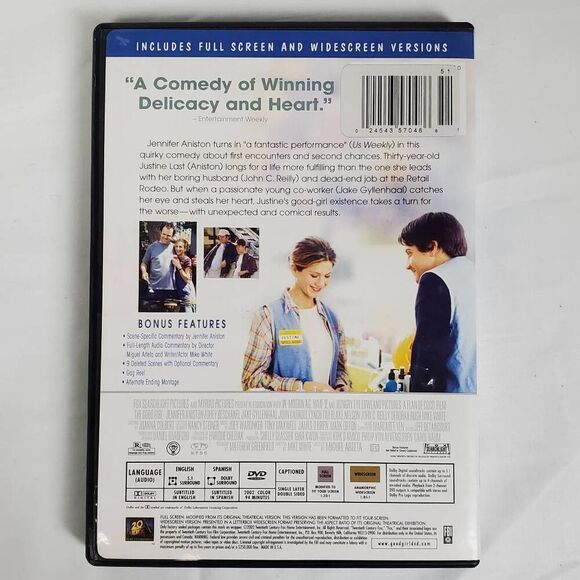 The Good Girl (DVD, 2002) Jennifer Aniston, Jake Gyllenhaal, Comedy Drama - Picture 3 of 3
